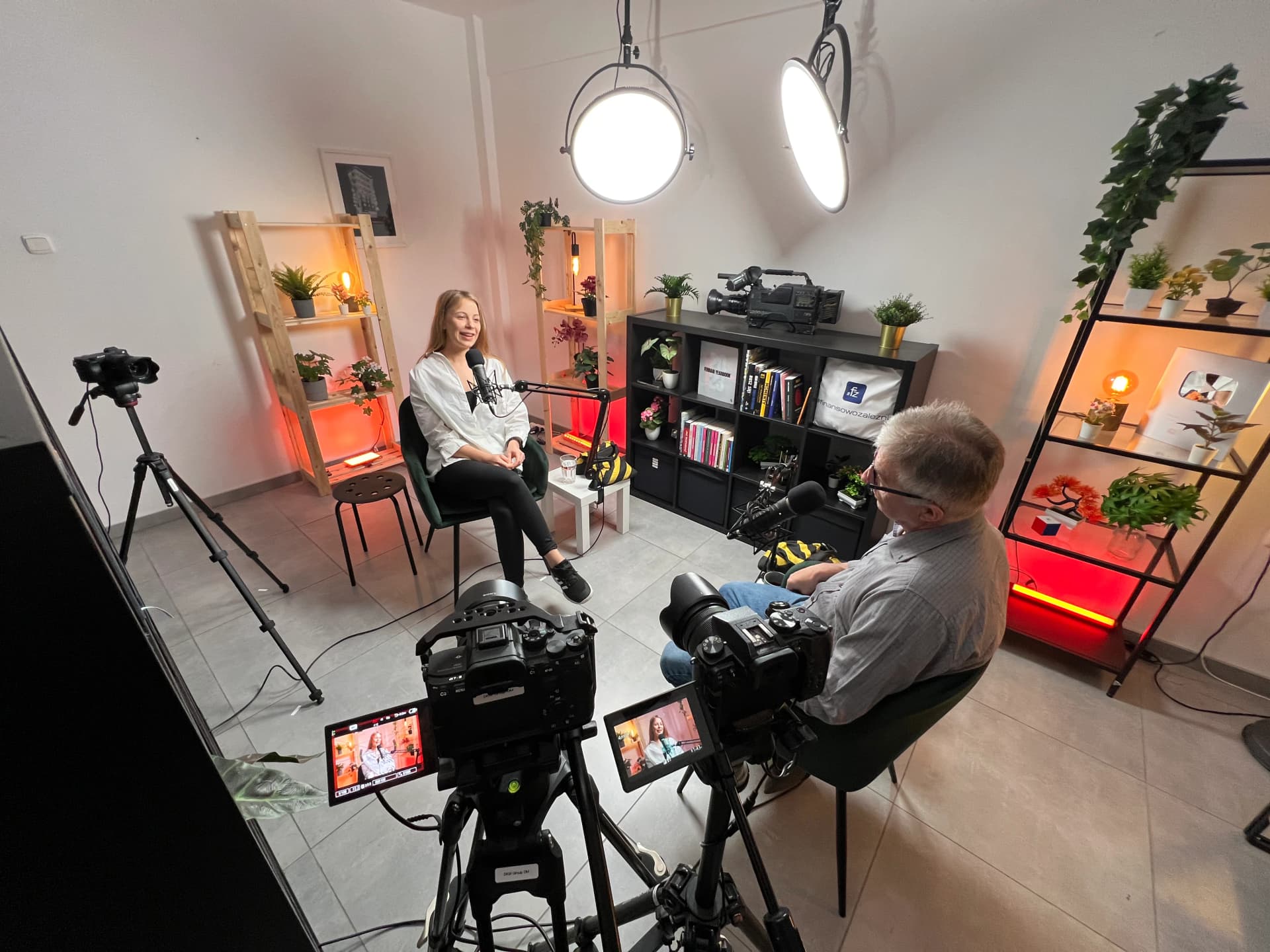 Sesja nagraniowa w studio