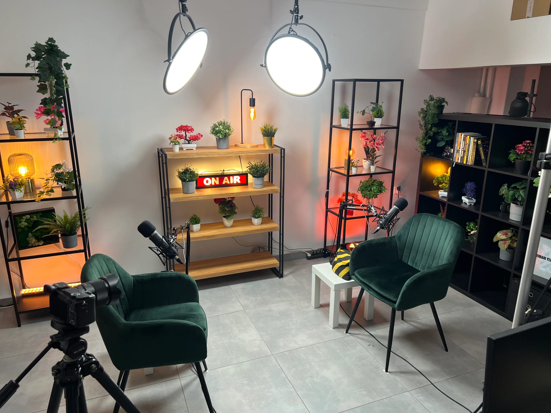 Studio podcastowe Katowice – setup kamerowy